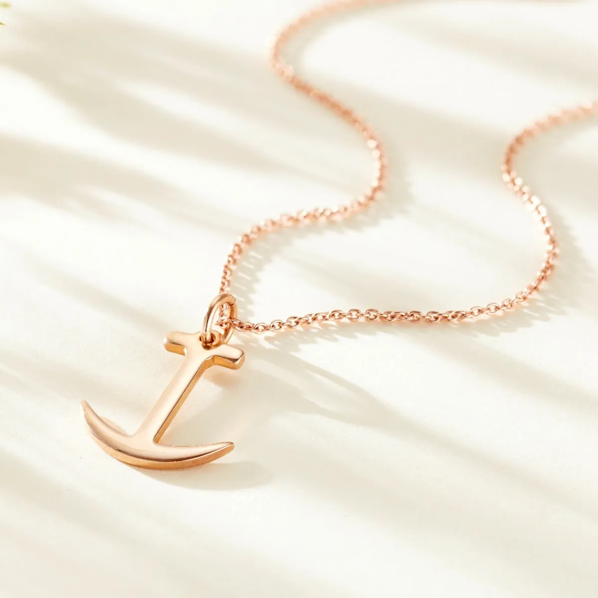Personalised Anchor Necklace
