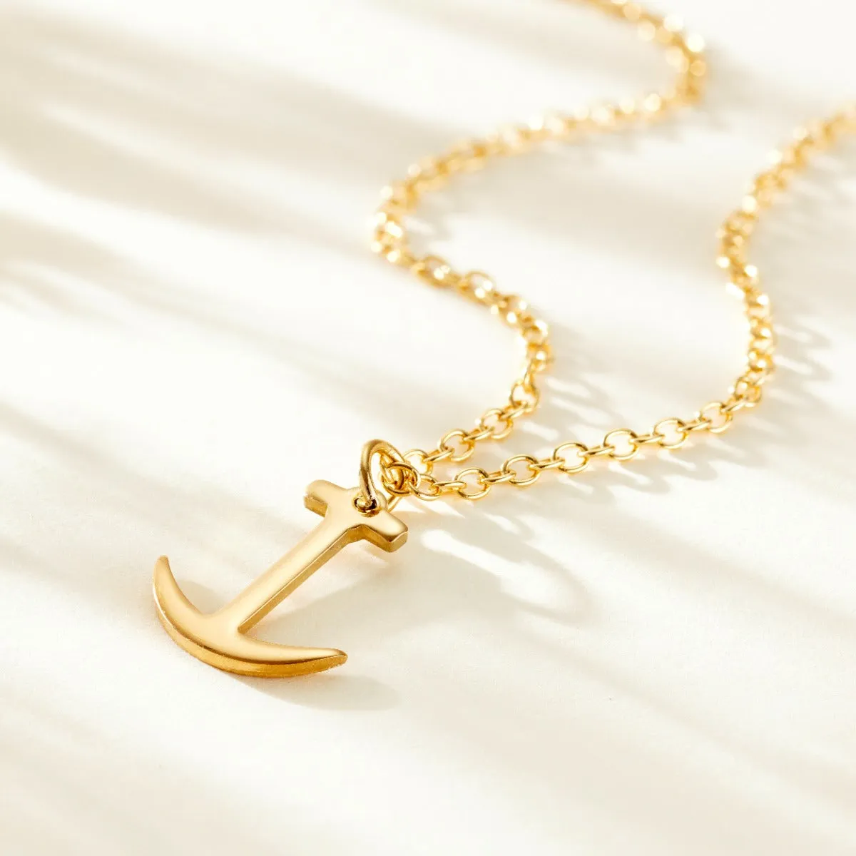 Personalised Anchor Necklace