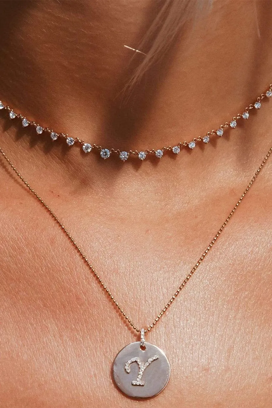 Renata Necklace - Rose Gold