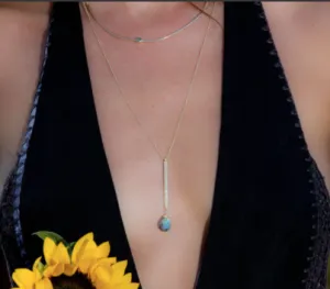 Sandy Necklace- Labradorite