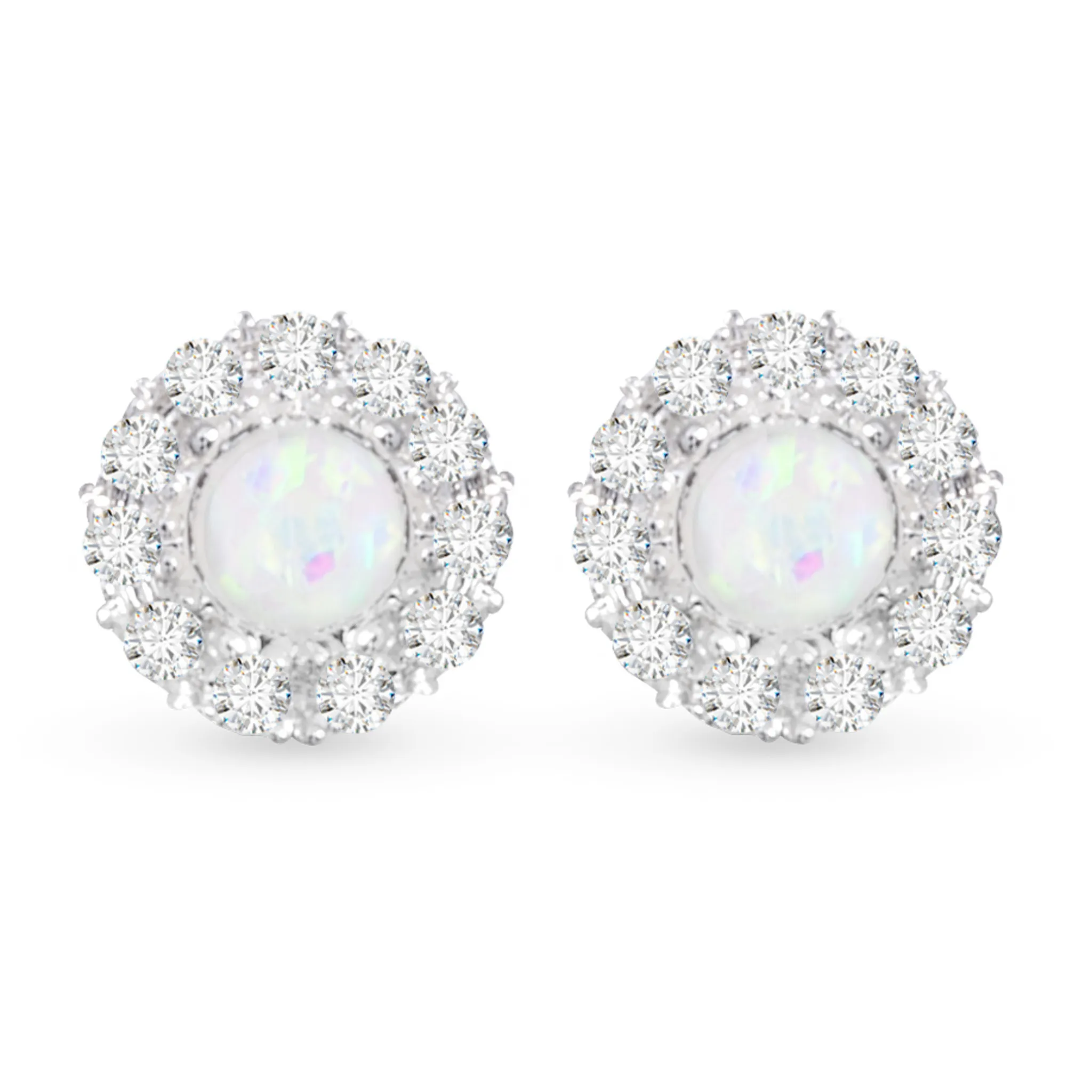 Small Opal Studs