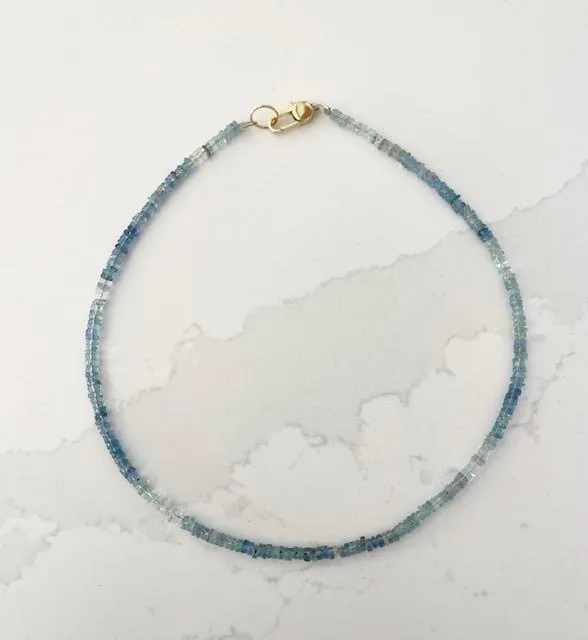 Verre de Mer. Fluorite Heshi Necklace