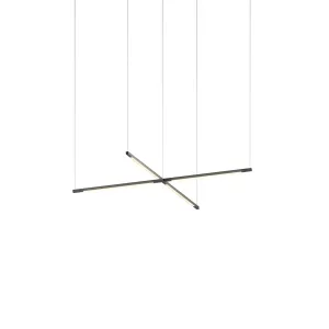 Z-Bar Small Cross Pendant
